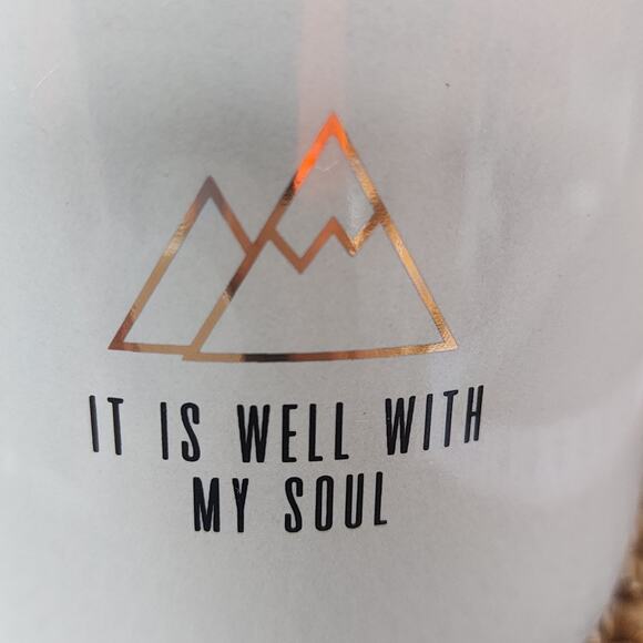 SIPS "It is well with my soul" 13oz mountain graphics campfire coffee mug - Picture 4 of 8
